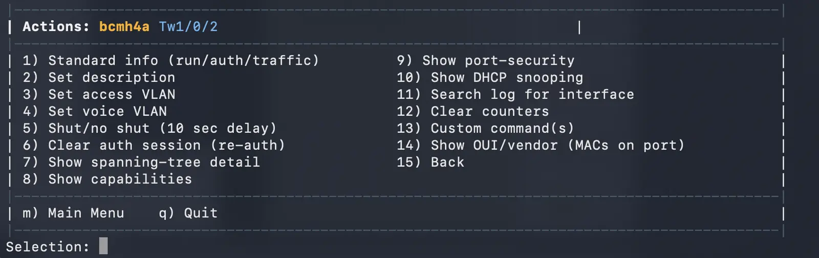 Sanitized Dionisio NES interface action workflow